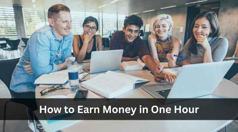 How to Earn Money in One Hour