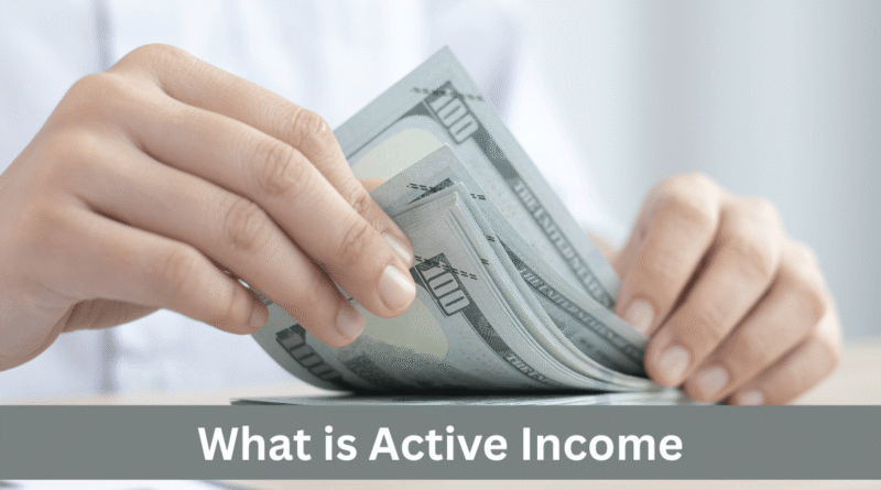 What is Active Income-min