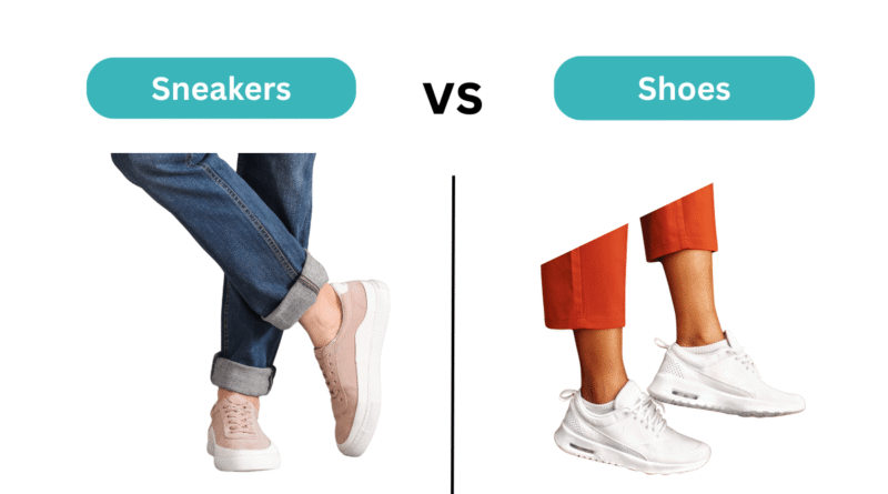 Difference Between Sneakers and Shoes