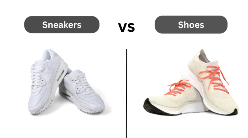 Difference Between Sneakers and Shoes