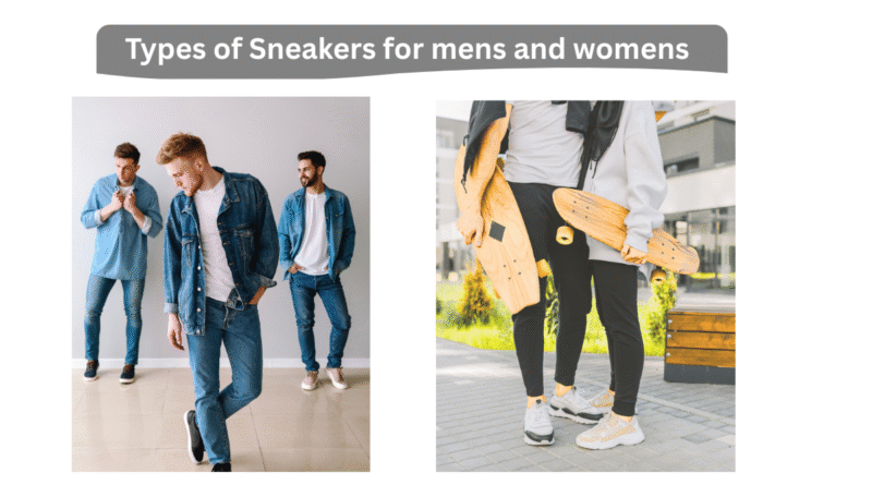 Types of Sneakers for mens and womens
