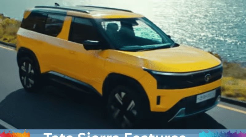 Tata Sierra Features